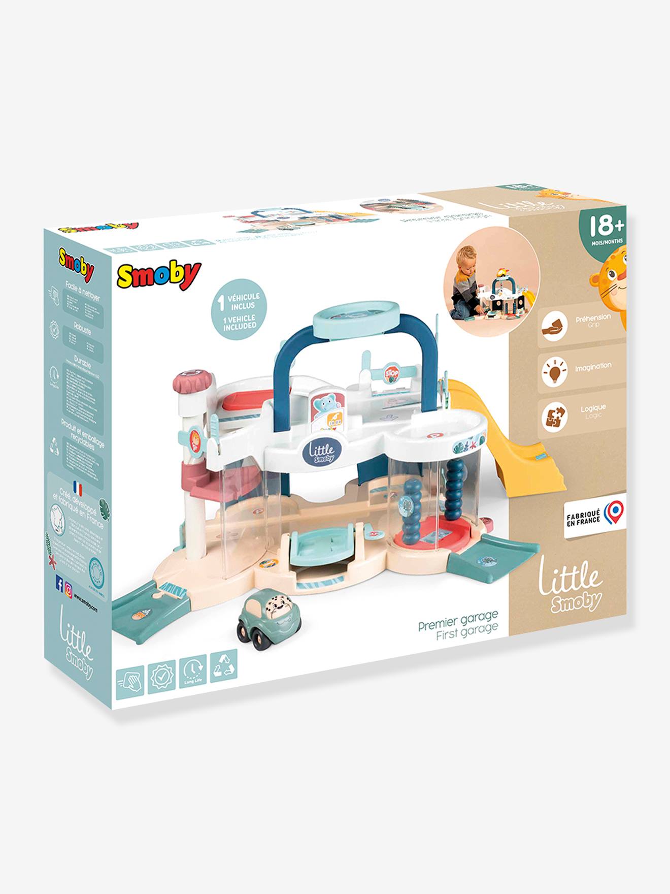 Primeira garagem Little Smoby - SMOBY multicolor