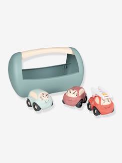 Brinquedos-Jogos de imaginação-Veículos, oficinas, circuitos e comboios-Conjunto de 3 carros Little Smoby - SMOBY