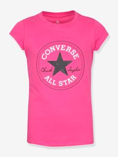 Menina 2-14 anos-T-shirts-T-shirt para criança, Chuck Patch da CONVERSE