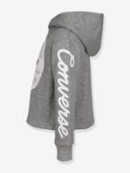 Sweat com capuz, Chuck Patch Cropped Hoodie da CONVERSE cinzento+rosa 