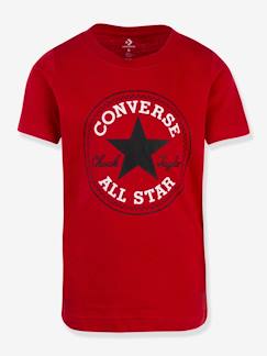 Menino 2-14 anos-T-shirts, polos-T-shirt para criança, Core Chuck Patch da CONVERSE