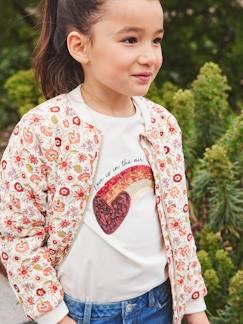 Menina 2-14 anos-T-shirts-T-shirts-Camisola com lantejoulas, para menina