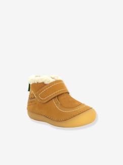 Calçado-Calçado menina (23-38)-Galochas-Botinhas em pele para bebé, Somoons da KICKERS®, especial primeiros passos