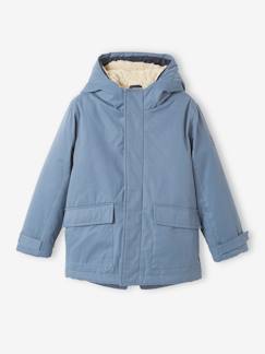 Menino 2-14 anos-Casacos, blusões-Parka 3 em 1, com blusão amovível, para menino