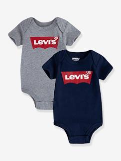 Bebé 0-36 meses-Bodies-Lote de 2 bodies de bebé, Batwin da Levi's®