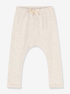 Bebé 0-36 meses-Calças, jeans-Calças de bebé, em jersey grosso, da Petit Bateau