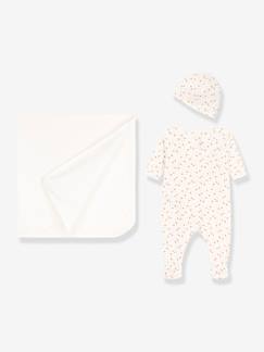 Puericultura-Porta-bebés, écharpes-Écharpes-porta-bebés-Conjunto para recém-nascido - Petit Bateau