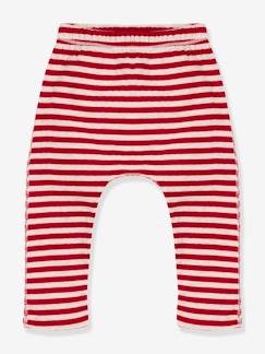 Bebé 0-36 meses-Calças, jeans-Calças às riscas para bebé - Petit Bateau