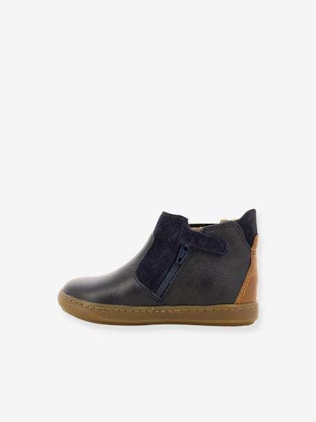 Botas para bebé, Bouba Chelsea Formosa, da SHOO POM® caramelo+marinho 