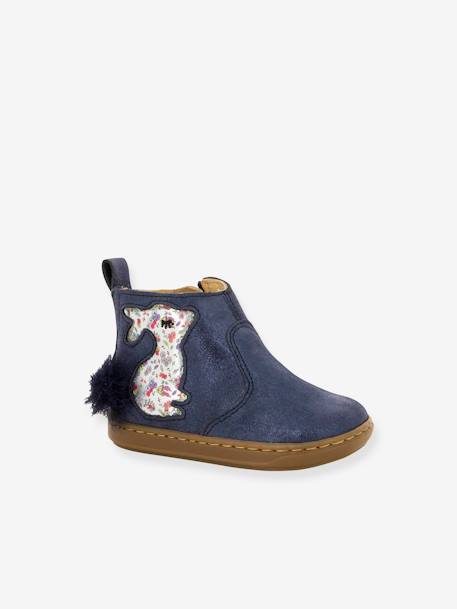 Botas para bebé, Bouba Pimpin, da SHOO POM® marinho+rosa 