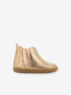 Calçado-Calçado bebé (17-26)-Bebé caminha menina (19-26)-Botas e galochas-Botas para bebé, Bouba Jodzip Laminato, da SHOO POM®