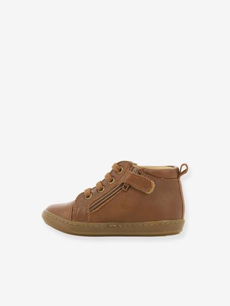 Botinhas para bebé, Bouba Zip Lace, da SHOO POM® caramelo+marinho+rosa 