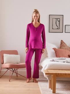 Roupa grávida-Pijama, especial gravidez e amamentação