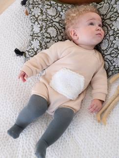 Bebé 0-36 meses-Cueiro de mangas compridas, para bebé