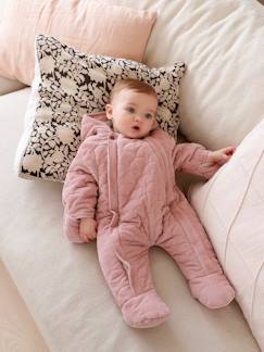 Bebé 0-36 meses-Blusões, ninhos-Macacões-Macacão em veludo, dupla abertura, para bebé