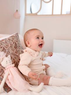 Bebé 0-36 meses-Conjuntos-Conjunto de 3 peças: casaco + calções + meias, para bebé