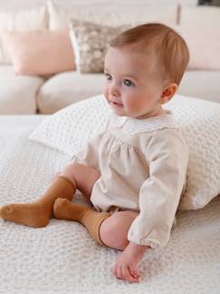 Bebé 0-36 meses-Cueiro de mangas compridas, para bebé