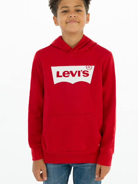 Sweat com capuz, para criança, da Levi's® marinho+vermelho 