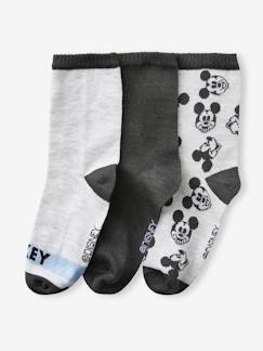 Menino 2-14 anos-Roupa interior-Lote de 3 pares de meias Mickey, da Disney®