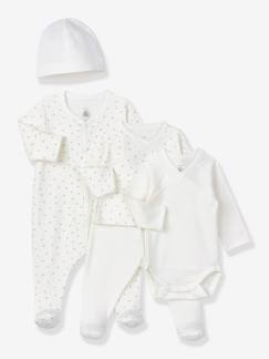Bebé 0-36 meses-Conjuntos-Conjunto primeiros dias do bebé, em algodão biológico, da Petit Bateau