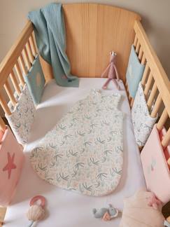 Têxtil-lar e Decoração-Roupa de cama bebé-Contornos de berço-Contorno de berço/contorno de parque antichoques, Sob o Oceano