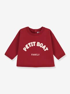 Bebé 0-36 meses-Camisolas, casacos de malha, sweats-Sweatshirts -Sweatshirt para bebé, em algodão, Petit Bateau