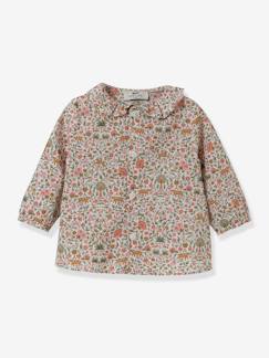Bebé 0-36 meses-Blusas, camisas-Blusa em tecido Liberty da Cyrillus, para bebé