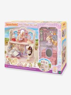 Brinquedos-Jogos de imaginação- Bonecos, planetas, pequenos heróis e animais-Salão de beleza pónei - SYLVANIAN FAMILIES