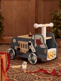 Brinquedos-Primeira idade- Baloiços, carrinhos de marcha, andarilhos e triciclos-Triciclo do trabalhador, em madeira FSC®