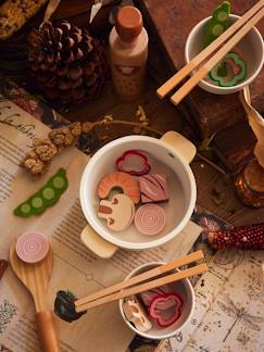 Brinquedos-Conjunto wok de legumes, em madeira FSC®