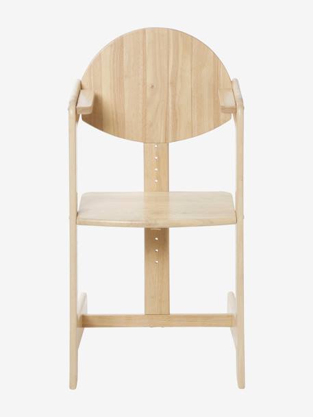 Cadeira alta evolutiva Woody 2, da VERTBAUDET madeira 