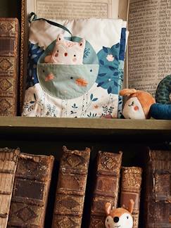 Brinquedos-Primeira idade-Bonecos-doudou, peluches e brinquedos em tecido-Livro de atividades + peluches em veludo, Floresta Encantada