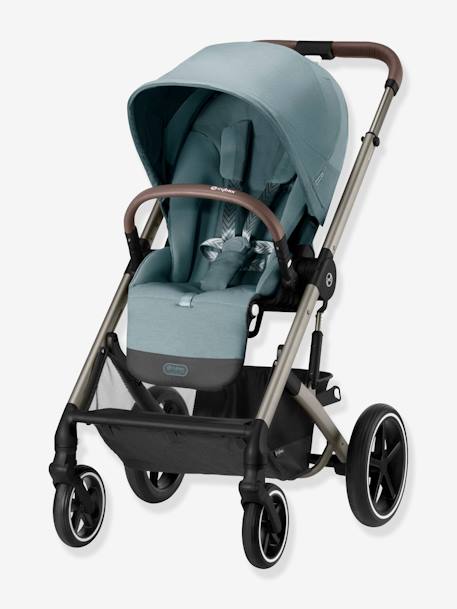 Carrinho de bebé reversível, CYBEX Gold Balios S Lux 2023 azul+azul-escuro+bege+cinzento+preto 