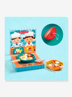 Brinquedos- Jogos de imitação- Cozinhas de brincar-Jantar de brincar Cook & Scratch, da DJECO