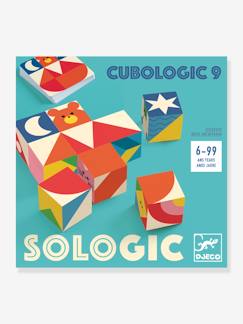Brinquedos-Jogos educativos-Formas, cores e associações-Cubologic 9, da DJECO