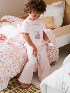 Menina 2-14 anos-Pijama largo coelho, para menina