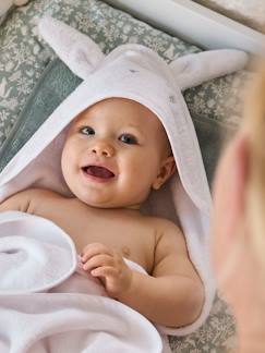 Seleção baby shower-Capa de banho + luva, em algodão bio