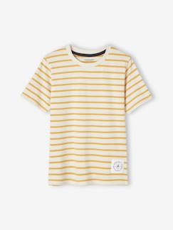 Menino 2-14 anos-T-shirt de mangas curtas, estilo marinheiro, para menino
