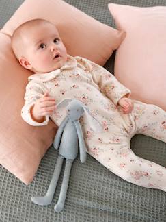 Bebé 0-36 meses-Pijamas, babygrows-Pijama em veludo, para bebé menina