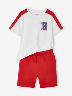 Menino 2-14 anos-Conjuntos-Conjunto de desporto, t-shirt e calções, team Brooklyn, para menino