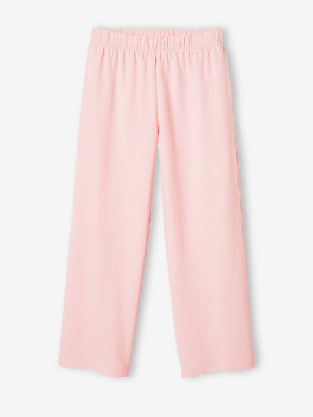 Pijama largo coelho, para menina rosa-pálido 