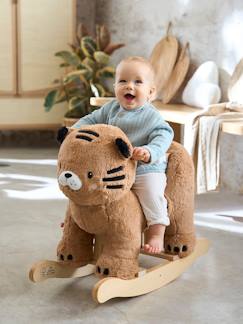 Brinquedos-Primeira idade- Baloiços, carrinhos de marcha, andarilhos e triciclos-Tigre de baloiço, para bebé, em madeira FSC®