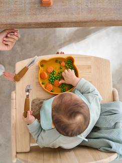 Puericultura-Alimentação Bebé-Loiça e conjuntos refeição-Conjunto de refeições, em silicone, Urso