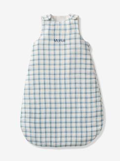 Têxtil-lar e Decoração-Roupa de cama bebé-Saco de bebé, especial verão, em gaze de algodão, Quadrados, personalizável