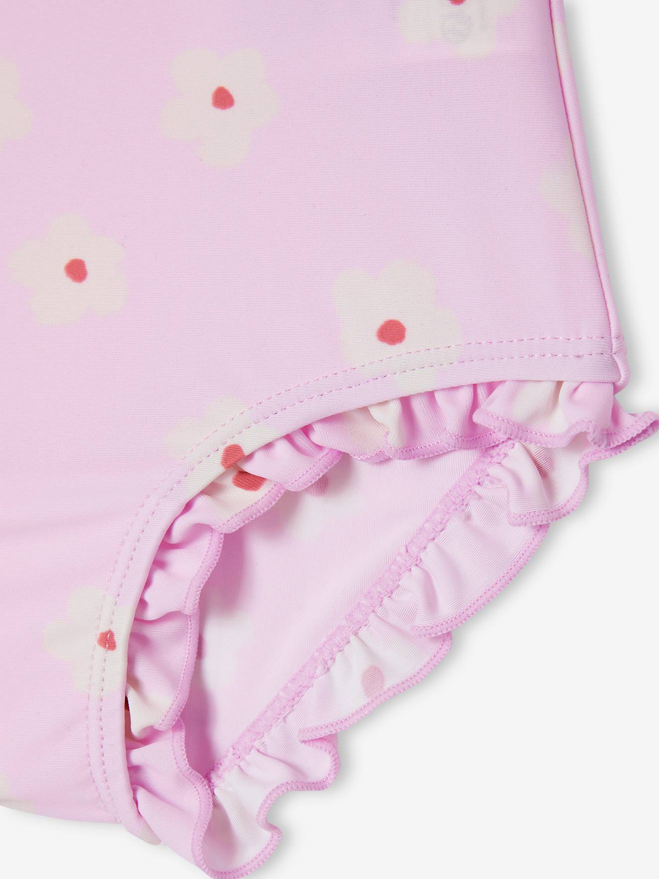 Cuecas de biquíni estampadas, para bebé menina-Bebé 0-36 meses-Vertbaudet