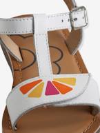 Sandálias em pele, para menina, coleção autonomia branco 
