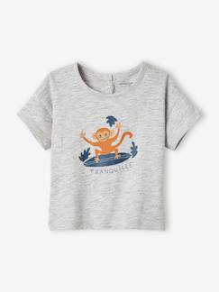 Bebé 0-36 meses-T-shirts-T-shirts-T-shirt  "animais marinhos", de mangas curtas, para bebé