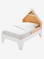 Cama evolutiva Montessori, para criança, tema Tipi branco+Groen Geel 