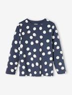 Pijama às bolas, para menina marinho 