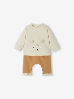 Bebé 0-36 meses-Conjunto personalizável, sweat + calças, para bebé recém-nascido